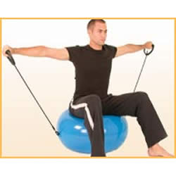 〜暮らしの幸便〜　健康グッズからファッションまで話題の商品満載！-【完売】ピラティス　コアボールプラス width=