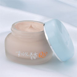 〜暮らしの幸便〜　健康グッズからファッションまで話題の商品満載！-<<完売>>すっぴん美女　Ｑ１０　ＵＶカットファンデーション width=