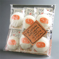 〜暮らしの幸便〜　健康グッズからファッションまで話題の商品満載！-こんにゃくスポンジつや工房　白スポンジ6個セット width=