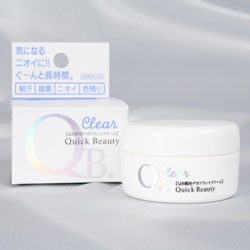 〜暮らしの幸便〜　健康グッズからファッションまで話題の商品満載！-QBデオドラントクリーム30g☆臭いの原因を根元から分解！気になる脇汗の臭い、脚の臭い、加齢臭に！ width=