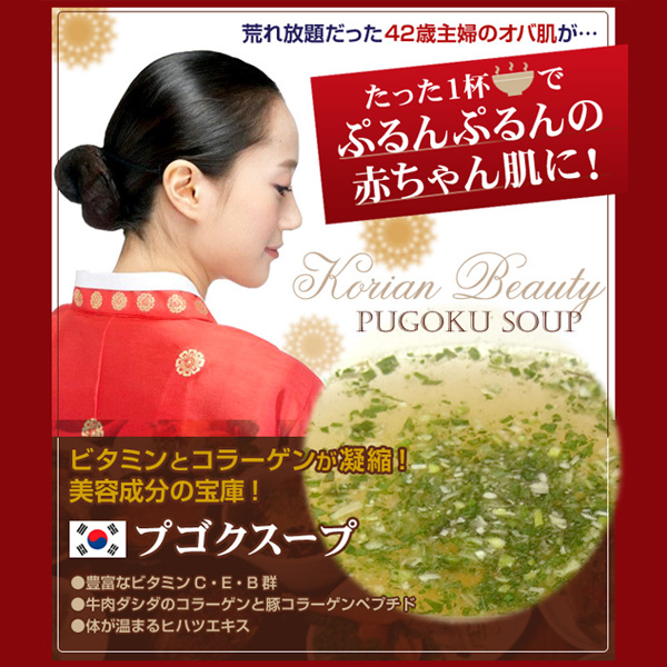 〜暮らしの幸便〜　健康グッズからファッションまで話題の商品満載！-プゴクスープ（20食入り）☆ＴＶ放映後問い合わせ殺到！ width=