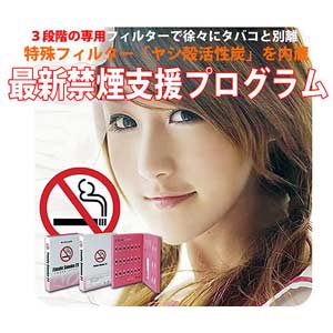 〜暮らしの幸便〜　健康グッズからファッションまで話題の商品満載！-<<完売>>ファイナルスモーク21☆あなたも21日間の楽しい禁煙方法をどうぞ！ width=