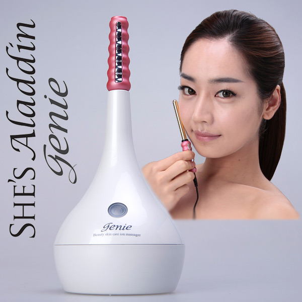 〜暮らしの幸便〜　健康グッズからファッションまで話題の商品満載！-BBS CARE社 美顔ケアスティック・ジーニー　【送料無料】【新聞掲載】☆魔法のランプのような美しいデザイン！美顔器 width=