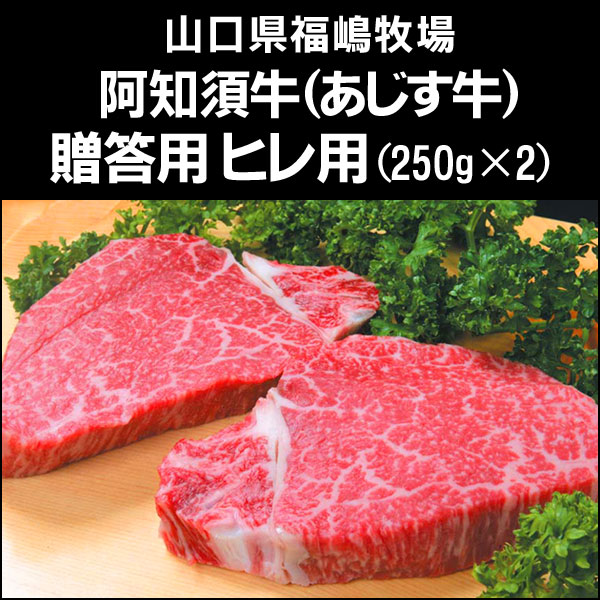 〜暮らしの幸便〜　健康グッズからファッションまで話題の商品満載！-≪今季終了≫山口県の黒毛和牛 阿知須牛（あじす牛）贈答用ヒレ肉（250g×2）【送料無料】 width=