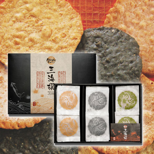 〜暮らしの幸便〜　健康グッズからファッションまで話題の商品満載！-<<完売>>三海撰（3種詰め合わせ）30枚入り☆お歳暮・ギフトに【送料無料】 width=