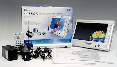 Mustek�� TV�`���[�i�[���� 8.4�C���`TFT�|�[�^�u��DVD�v���[���[�F�Z�b�g���e