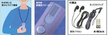 携帯助聴器「ボイスメッセ」