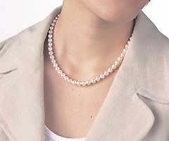 田崎真珠 あこや真珠ネックレス 7.5mm～真珠の幸便～
