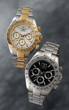 TECHNOS�@NEW�N���m�O���t�@�E�H�b�` gold & Black