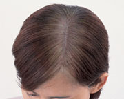 ライティングヘアクリーム 使用前