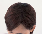 ライティングヘアクリーム 使用後