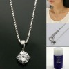 �����˥ƥ� 2.2ct CZ��������ɡ�K18��ۥ磻�ȥ�����ɡ�SST��������