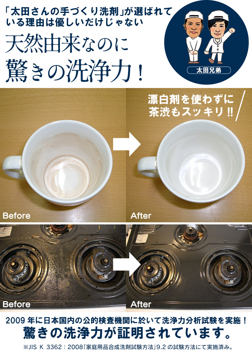 太田さん家の手づくり洗剤プロ52025R 【130g】